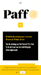 Mobile Screenshot of paff.nl
